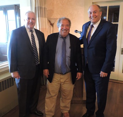 UniBank executives with Worcester Red Sox Executive