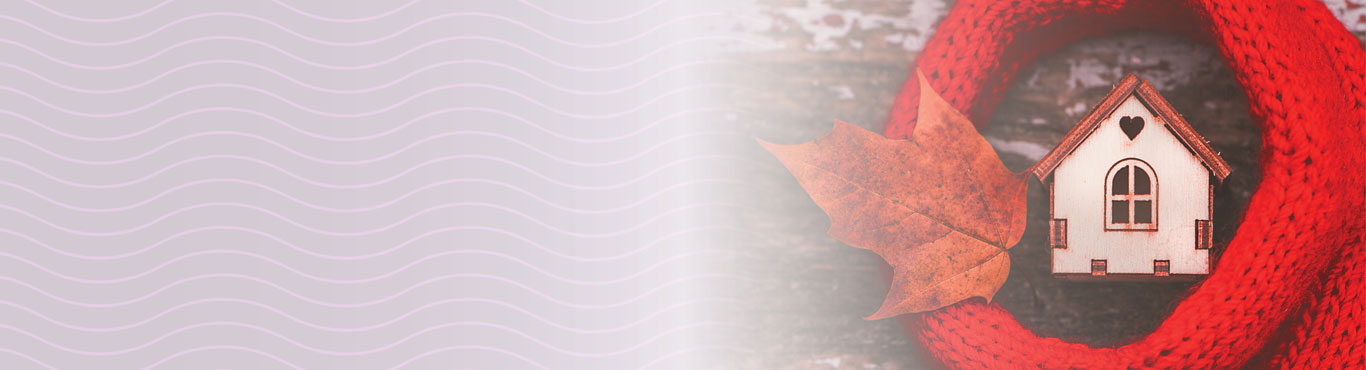 House in the fall