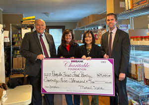 Donation to People First Food Bank