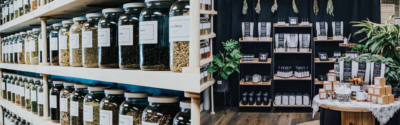 Photo of the inside of Thyme Herbal Apothecary